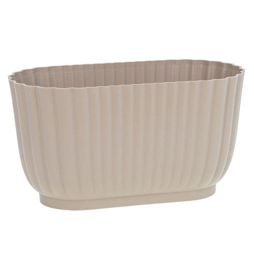 Doniczka podłużna VANILLA 27cm BEŻOWA