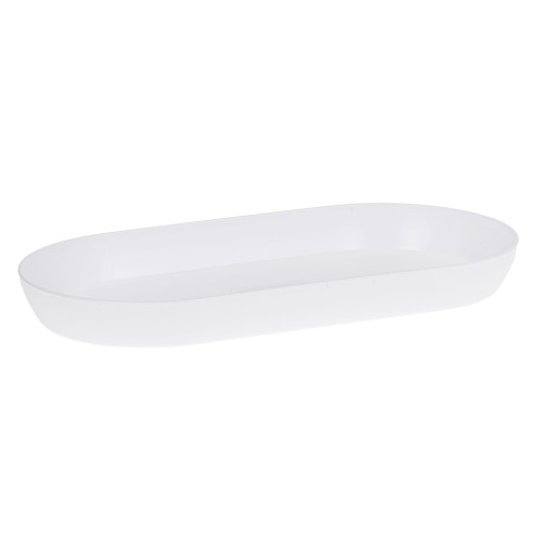 Podstawka podłużna VANILLA 39cm BIAŁA
