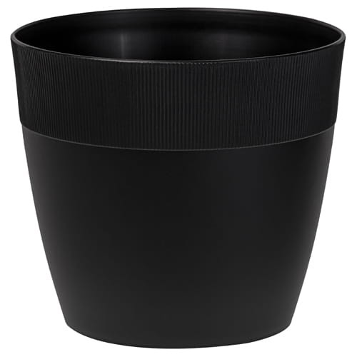 Doniczka plastikowa DORIS 26cm CZARNA