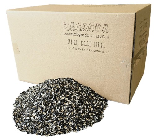 Łuska słonecznika 12kg / 75L karma dla konia, suplement diety