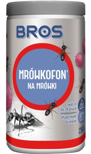 Mrówkofon 250g + 30g GRATIS na mrówki proszek przeciw mrówkom BROS 