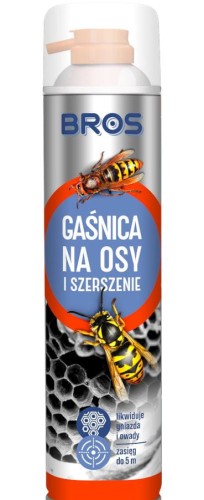 Gaśnica na osy i szerszenie 600ml BROS