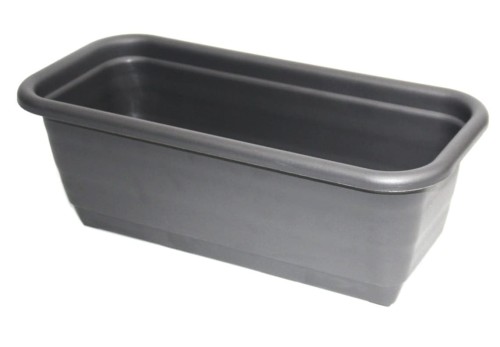 Skrzynka balkonowa 40cm Natura ANTRACYT LAMELA