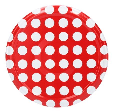 WIECZKO zakrętka do słoika fi82 6 zębów GROSZEK - 1szt