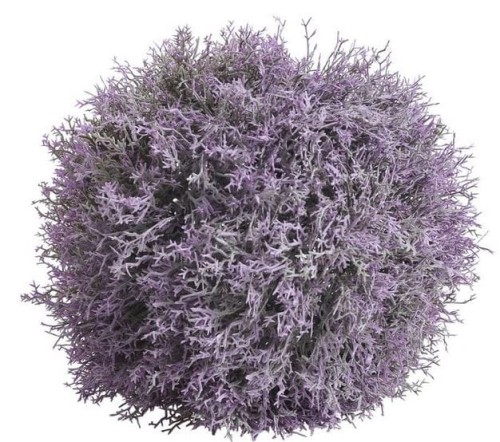 Dekoracyjna kula wrzosowa JASNY FIOLET 30cm Canea