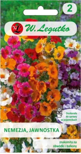 Nemezja, Jawnostka powabna Mix kolorów LEGUTKO