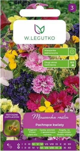 Mieszanka roślin o pachnących kwiatach LEGUTKO