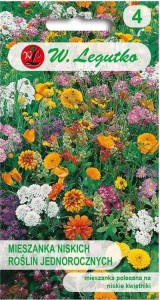 Mieszanka niskich roślin jednorocznych LEGUTKO