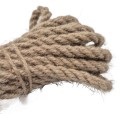 Linka jutowa 10mb fi 9mm NATURALNA do ogrodu i dekoracji