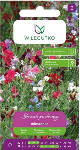Groszek pachnący MIX 5g LEGUTKO