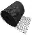 Siatka rabatowa 0,8m czarna UV PLASTIKOWA /MB