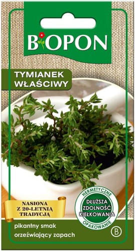 Tymianek właściwy - nasiona ziół wieloletnich BIOPON