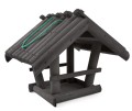 Karmnik dla ptaków SZARY 33x28x27h stołówka T0015SZ