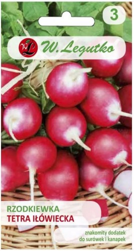 Rzodkiewka gruntowa Tetra Iłówiecka LEGUTKO