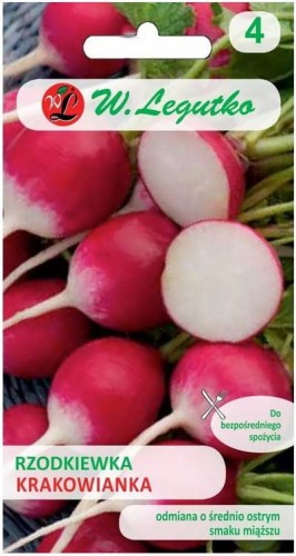 Rzodkiewka pod osłony  Krakowianka LEGUTKO 5g