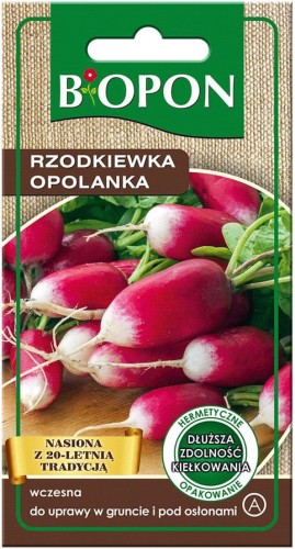 Rzodkiewka Opolanka Tor podłużna BIOPON 8g