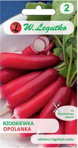 Rzodkiewka Opolanka półdługa 5g LEGUTKO