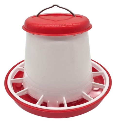 Karmnik dla kurcząt 1kg ZASYPOWY plastikowy z uchwytem