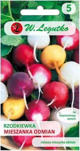 Rzodkiewka Mix odmian LEGUTKO