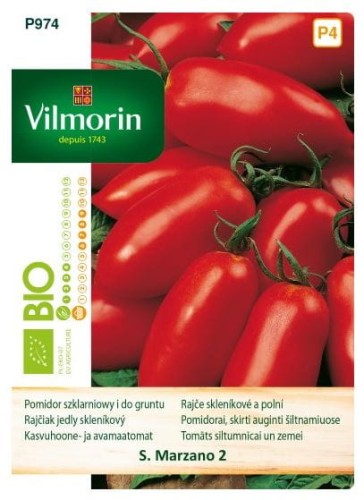 Pomidor szklarniowy S. Marzano 2 BIO VILMORIN