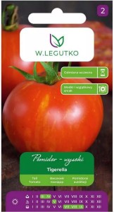 Pomidor w paski gruntowy wysoki Tigerella LEGUTKO