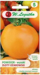 Pomidor gruntowy Złoty Ożarowski Żółty LEGUTKO