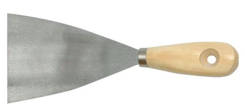 Szpachelka 10 cm z drewnianą rączką