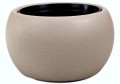 Doniczka Sphere Wood Beż KAWA z MLEKIEM 29cm DOMELO