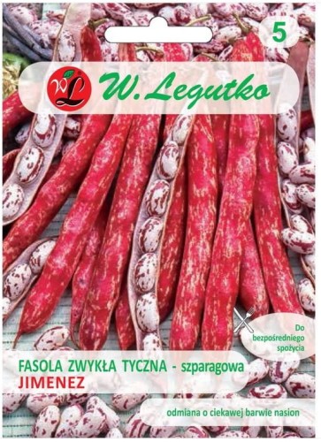 Fasola szparagowa tyczna Jimenez LEGUTKO