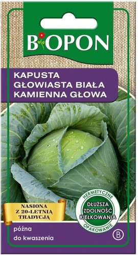 Kapusta głowiasta biała Kamienna Głowa BIOPON
