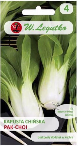 Kapusta chińska Pak-Choi jak pekińska LEGUTKO