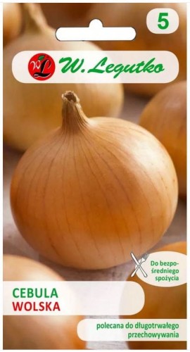 Cebula późna Wolska Żółta LEGUTKO