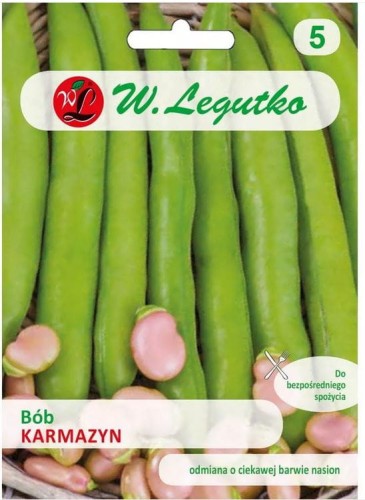 Bób POLSKI Karmazyn Różowy LEGUTKO