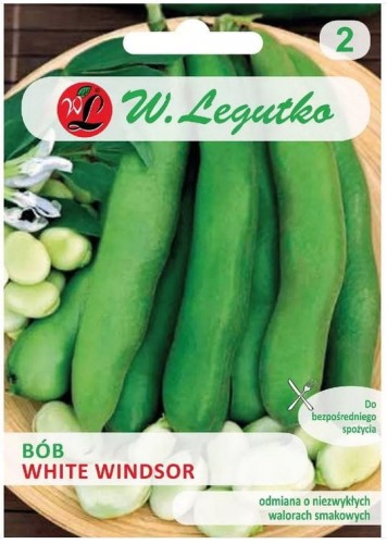 Bób Biały White Windsor średnio późna 50g LEGUTKO