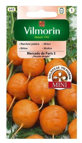 Marchew dekoracyjna Mercado de Paris 2g VILMORIN