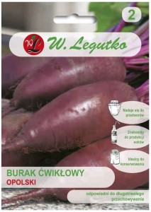 Burak ćwikłowy Opolski podłużny LEGUTKO 20g