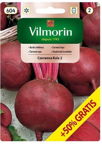 Burak ćwikłowy Czerwona Kula 2 VILMORIN 15g