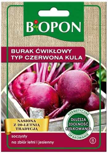 Burak ćwikłowy Czerwona Kula 2 BIOPON 15g