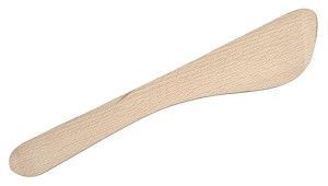 Łopatka skośna 29,5cm kuchenna DREWNIANA polska L22