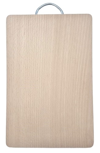 Deska kuchenna PROSTOKĄTNA  z haczykiem DREWNIANA polska T20