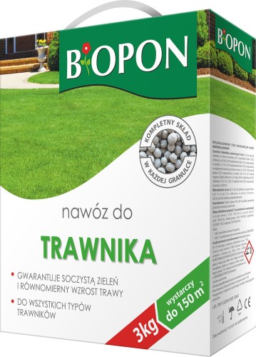 Nawóz do trawnika BIOPON 3kg