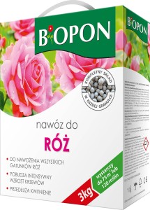 Nawóz granulowany do róż BIOPON 3kg