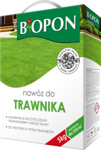 Nawóz granulowany 5kg do trawnika BIOPON 