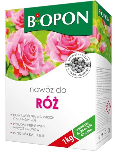 Nawóz granulowany do róż BIOPON 1kg