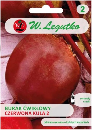 Burak ćwikł.czerwona kula 2 10g LEGUTKO