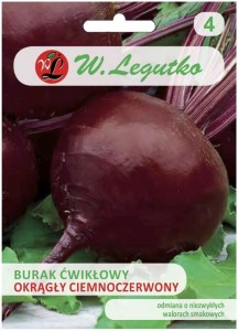 Burak Okrągły Ciemnoczerwony LEGUTKO 10g
