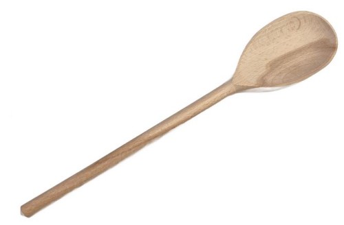 Łyżka szwedzka 30 cm 12' DREWNIANA naturalna L41