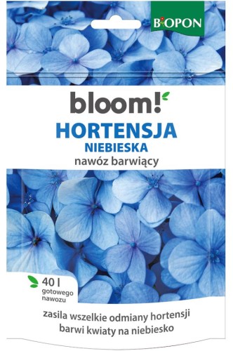 Nawóz barwiący BLOOM hortensje niebieskie 200g BIOPON