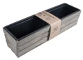 Skrzynka drewniana 60cm SZARA z WKŁADEM TD100-W.60.SZ 