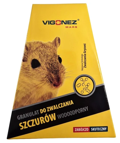 Granulat na szczury 150g WODOODPORNY Vigonez